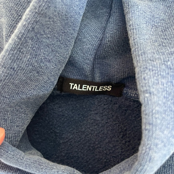 Talentless Blue Faded Hoodie and Sweatpant M - Picture 6 of 8